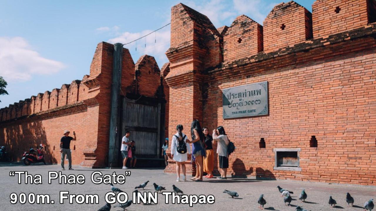 Go Inn Thapae - โก อินน์​ ท่าแพ Chiang Mai Eksteriør billede